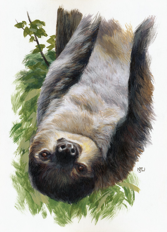 just hanging around