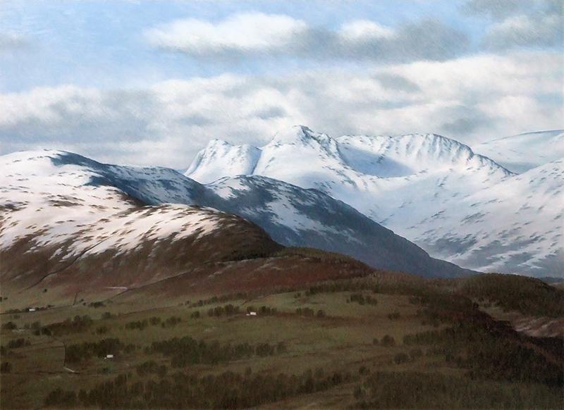 langdale snow