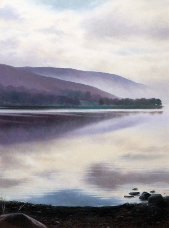 misty reflection