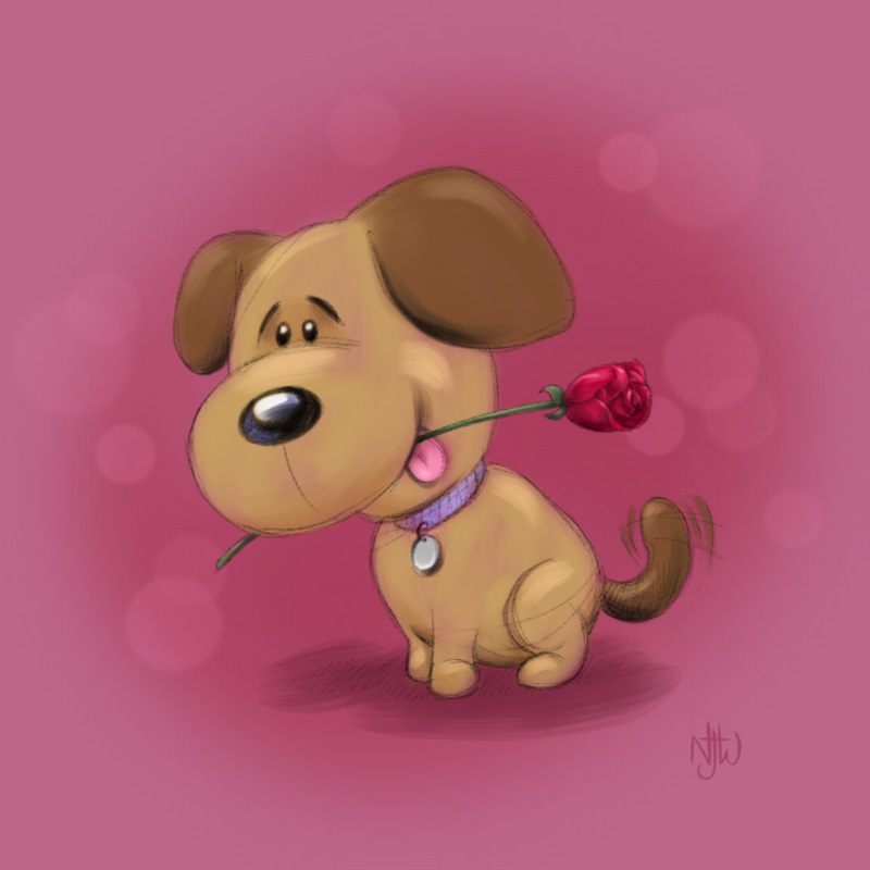 puppy valentine